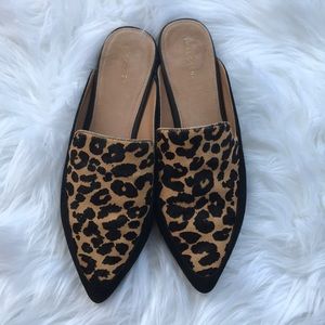 Leopard Print Mule
